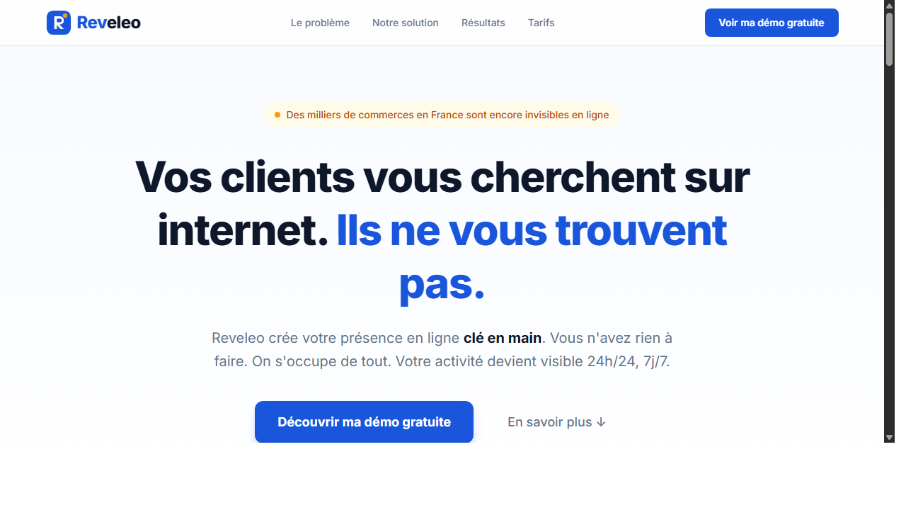 Screenshot de Reveleo